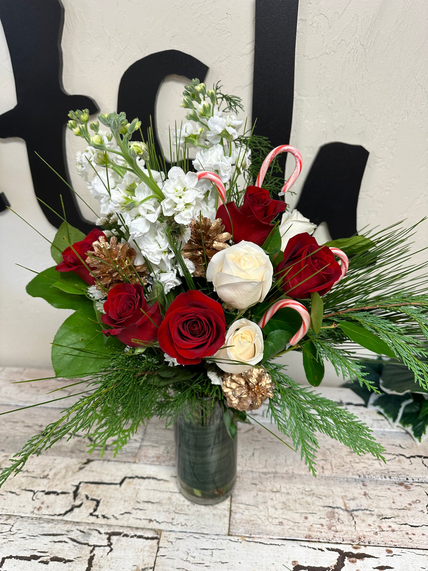 Festive Pines Bouquet