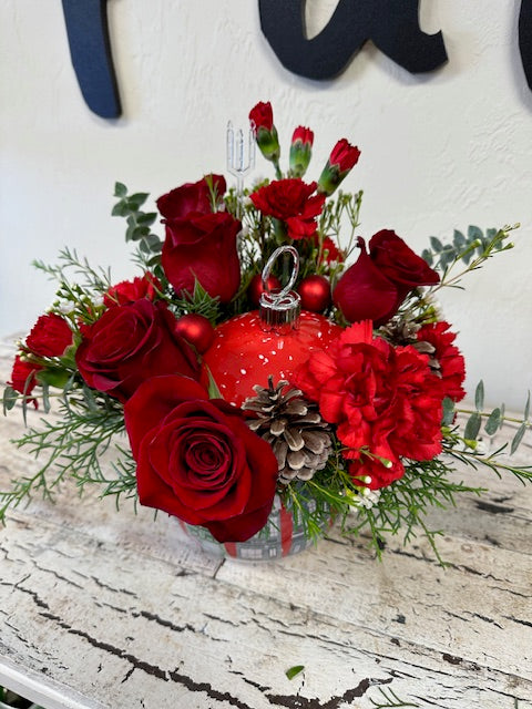 Snowy Village Bouquet