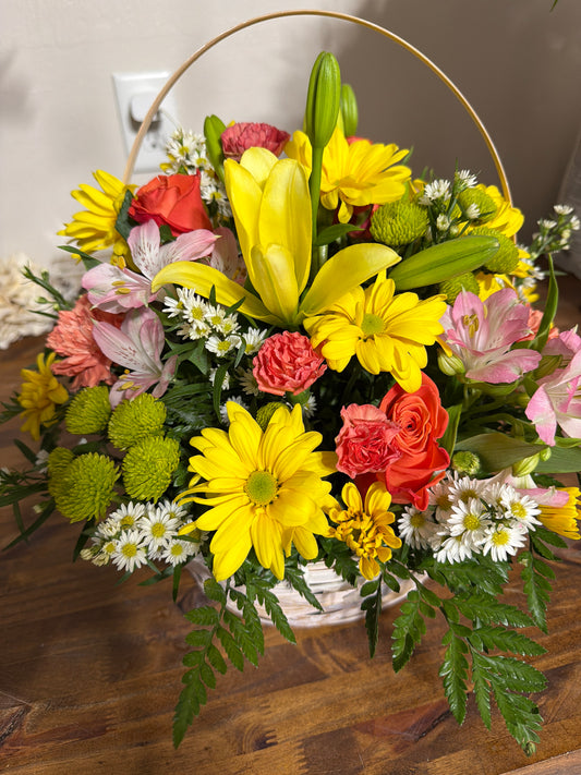 Fields of Spring Basket