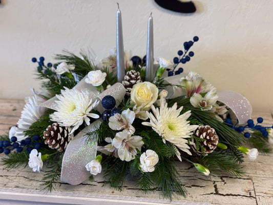 Hanukkah centerpiece