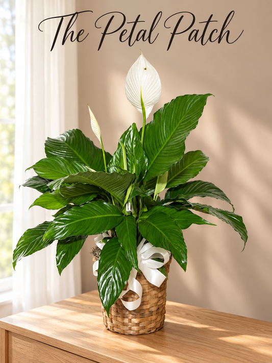 Simply Elegant Spathiphyllum -