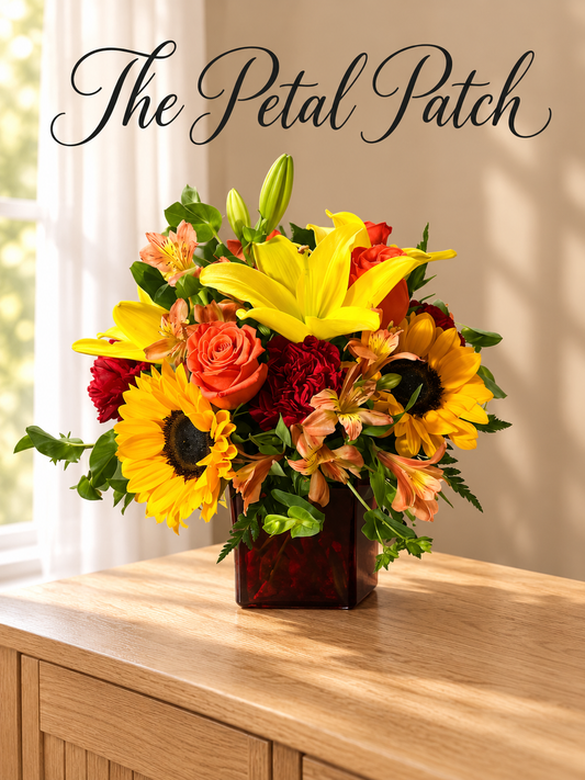 Sunrise Sunset Flower Bouquet