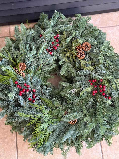 Festive Christmas Wreath